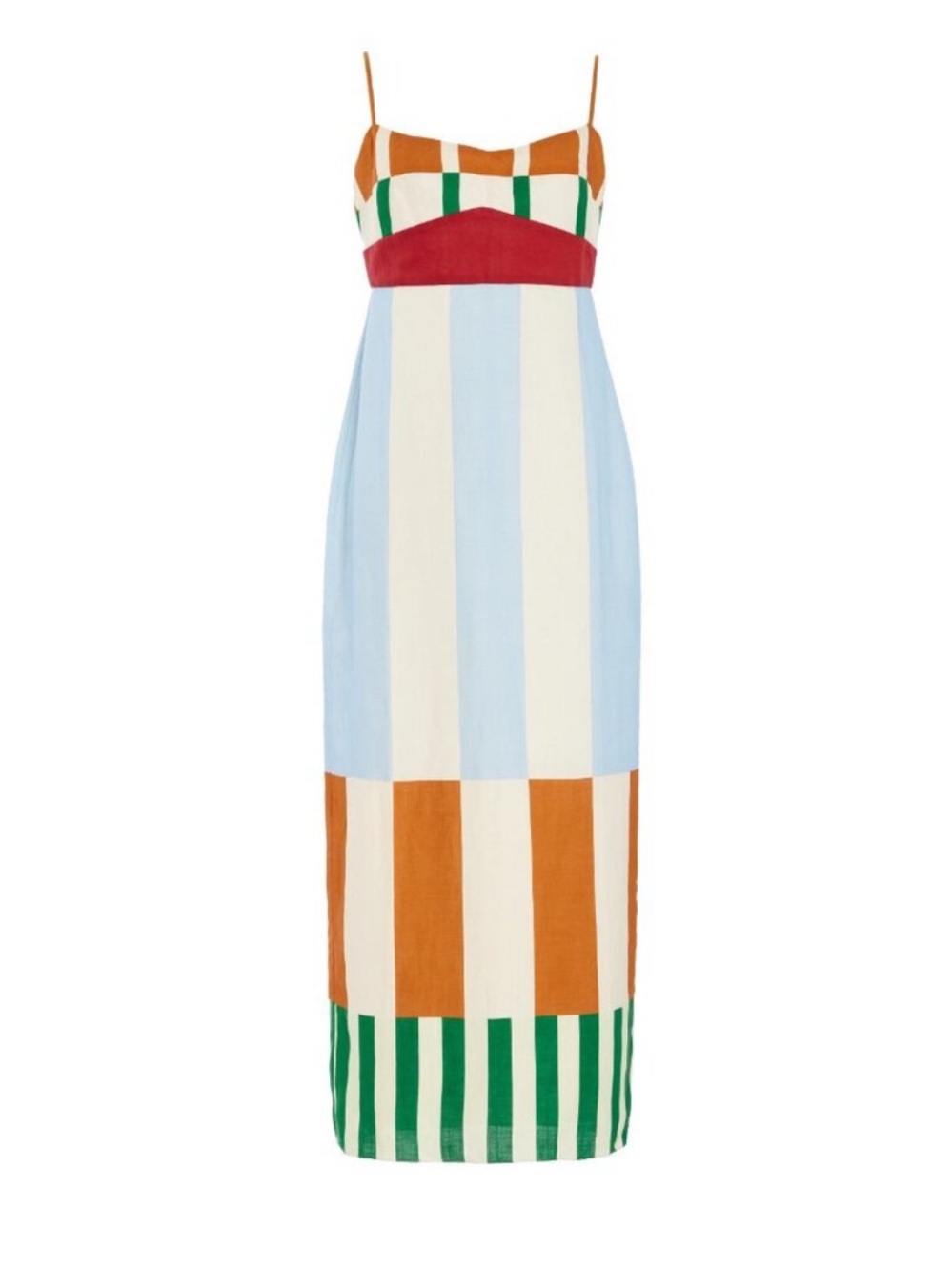 Cala de la Cruz Linen Long Dress - Picture 2 of 8